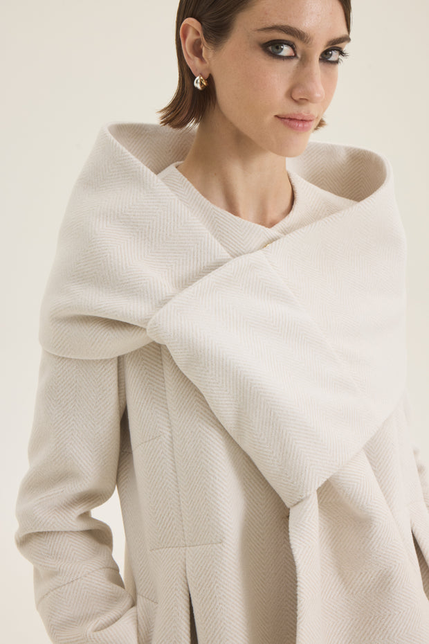 Scarf coat