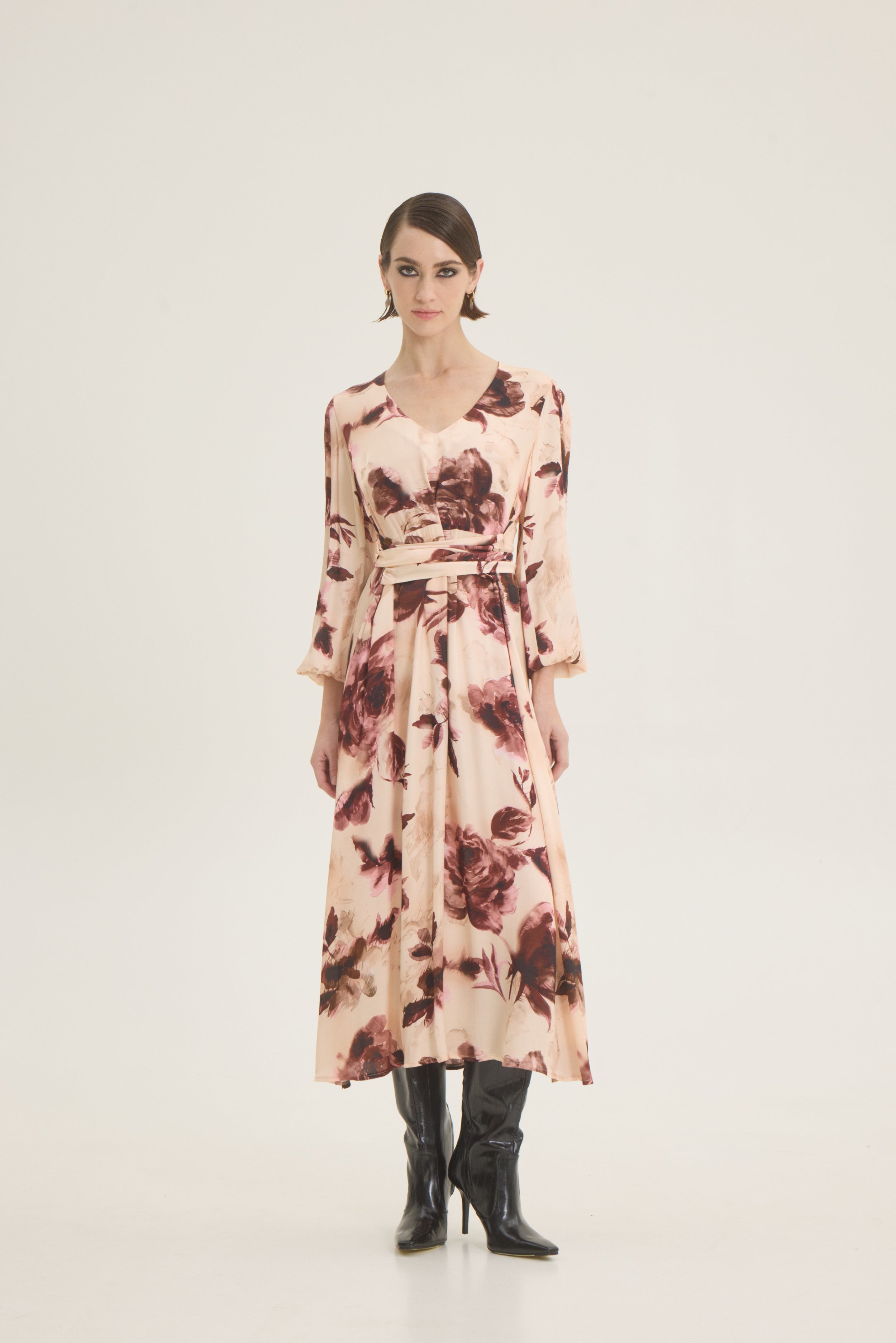 Blossom printed dress