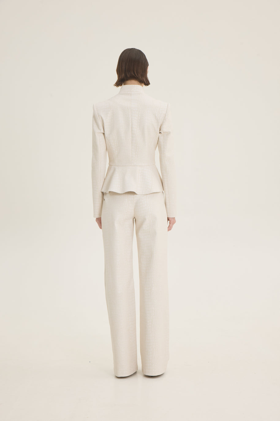Croco zipped jacket