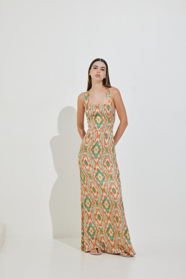 Μακρύ Εξώπλατο Φόρεμα