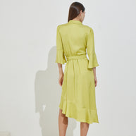 Asymmetrical Wrap Dress