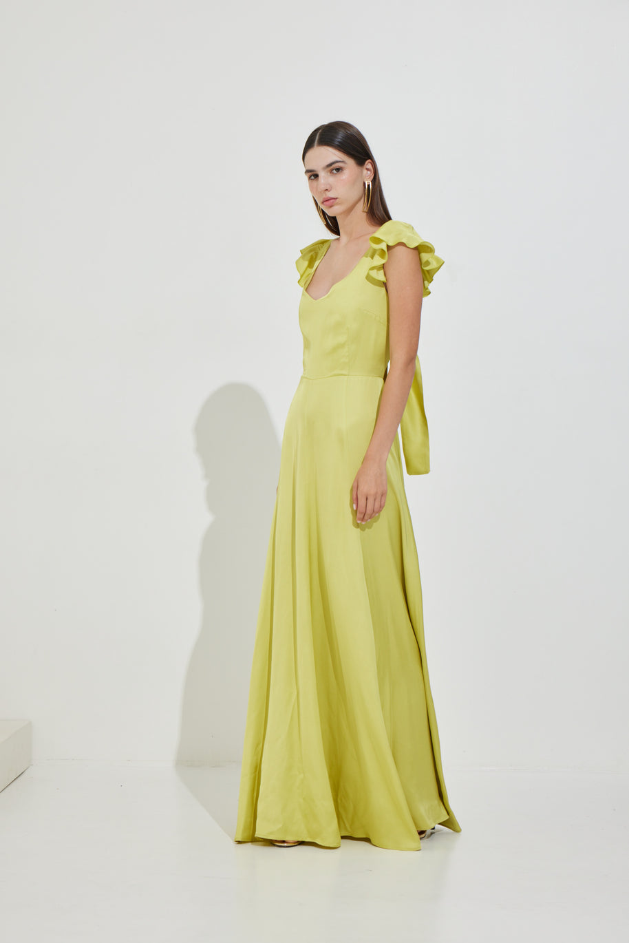 Φόρεμα με Σατέν Υφή