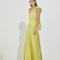 Φόρεμα με Σατέν Υφή