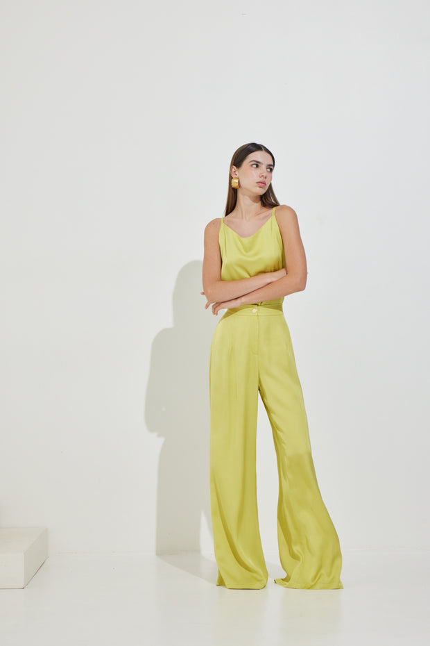 High-Waisted Airy Pants