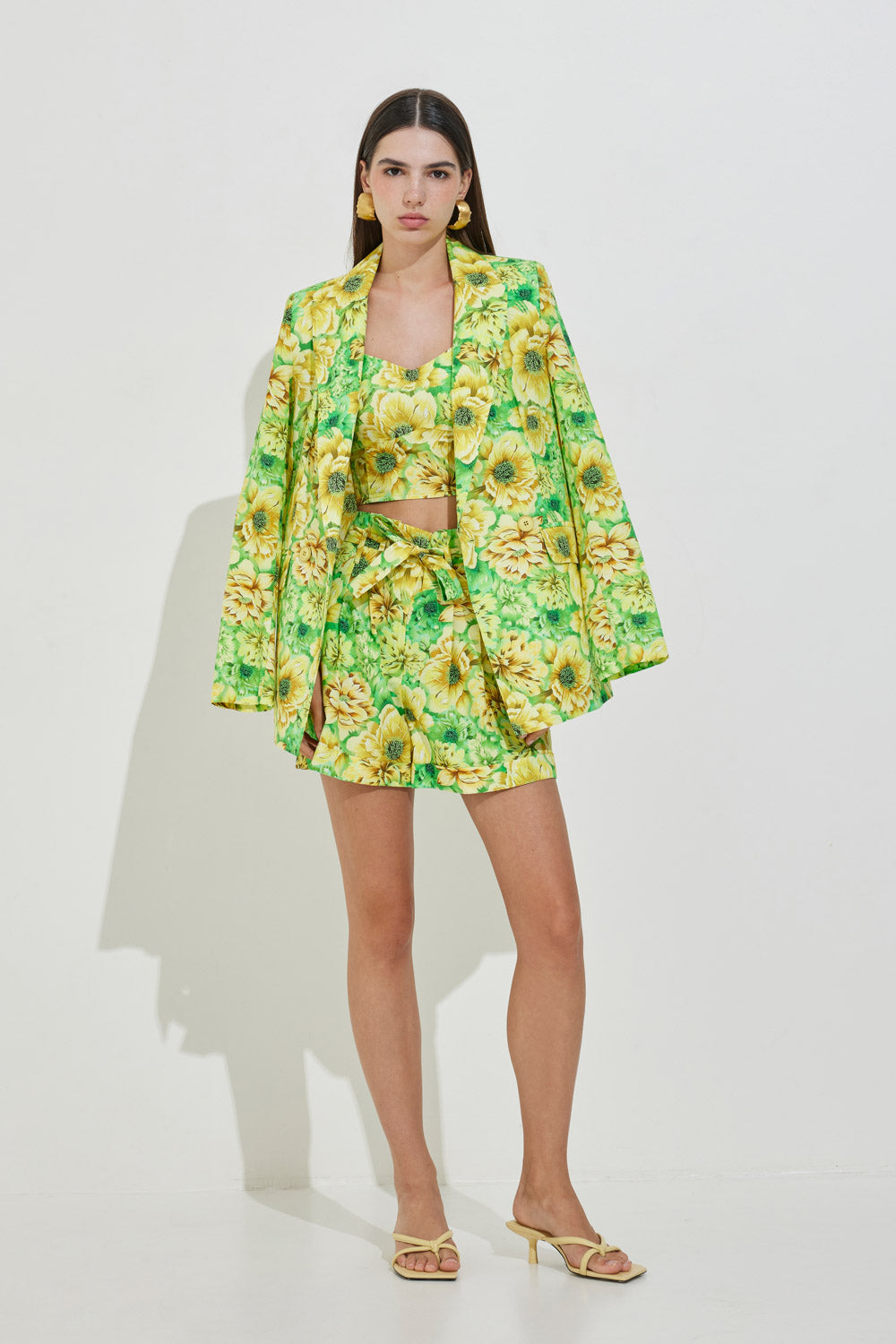 Long Floral Jacket