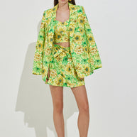 Long Floral Jacket