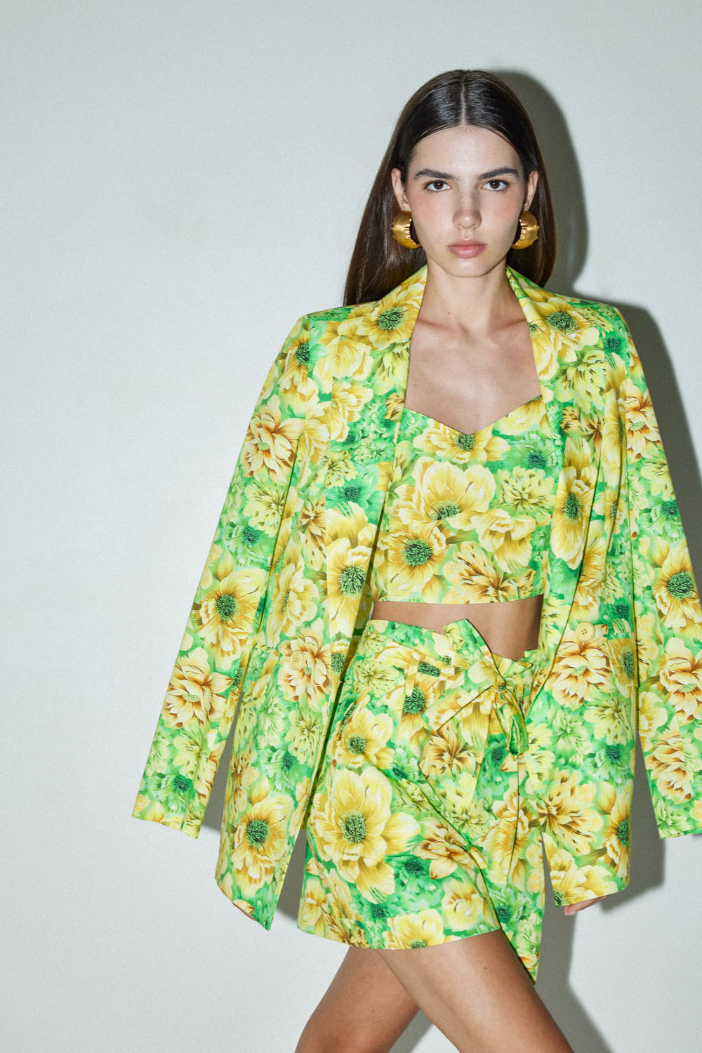 Long Floral Jacket