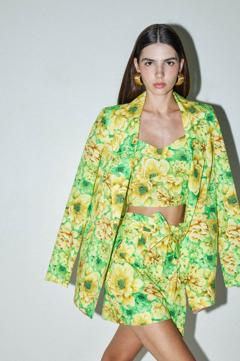 Long Floral Jacket