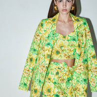 Long Floral Jacket
