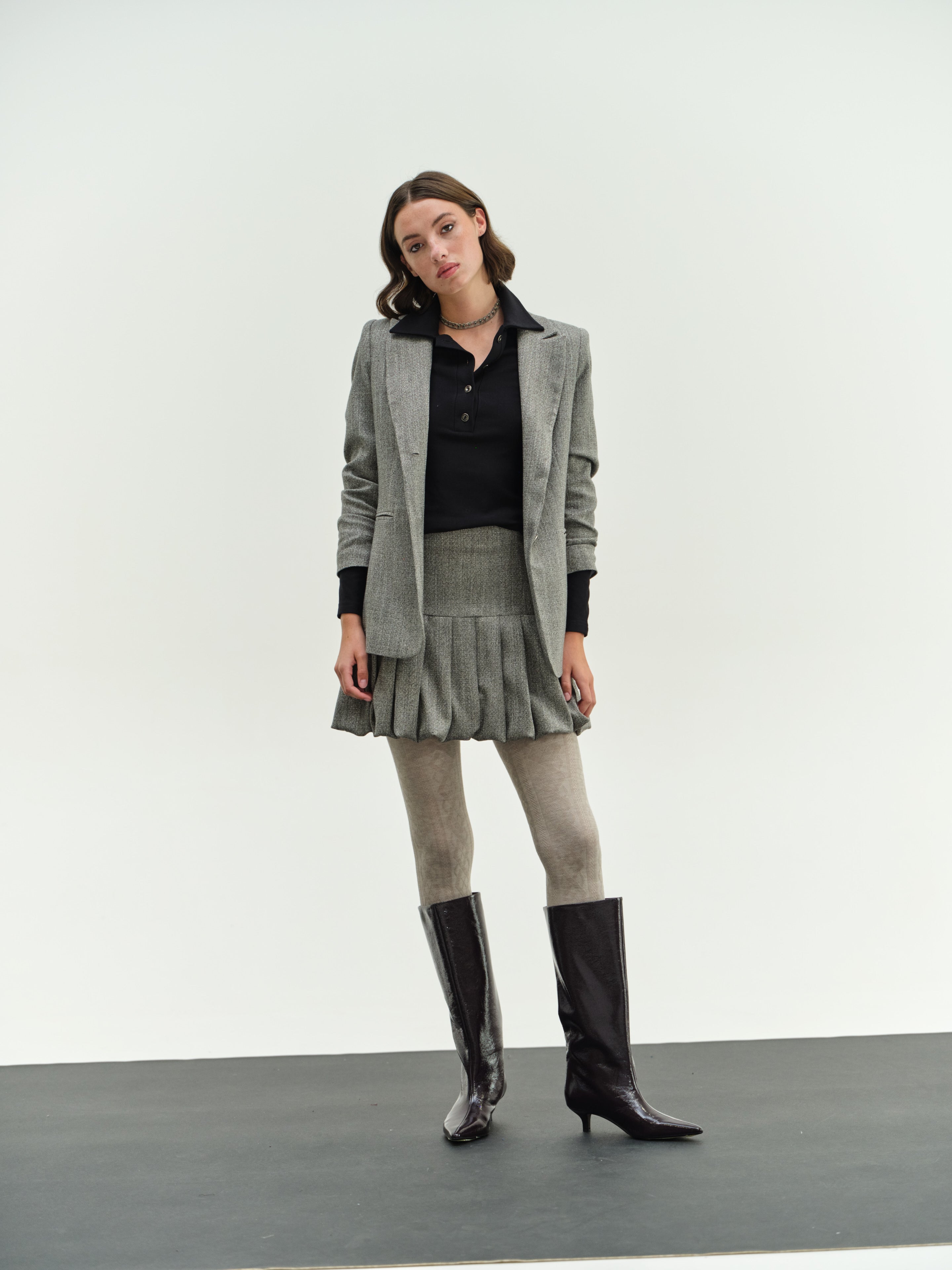 Skirt fishbone balloon