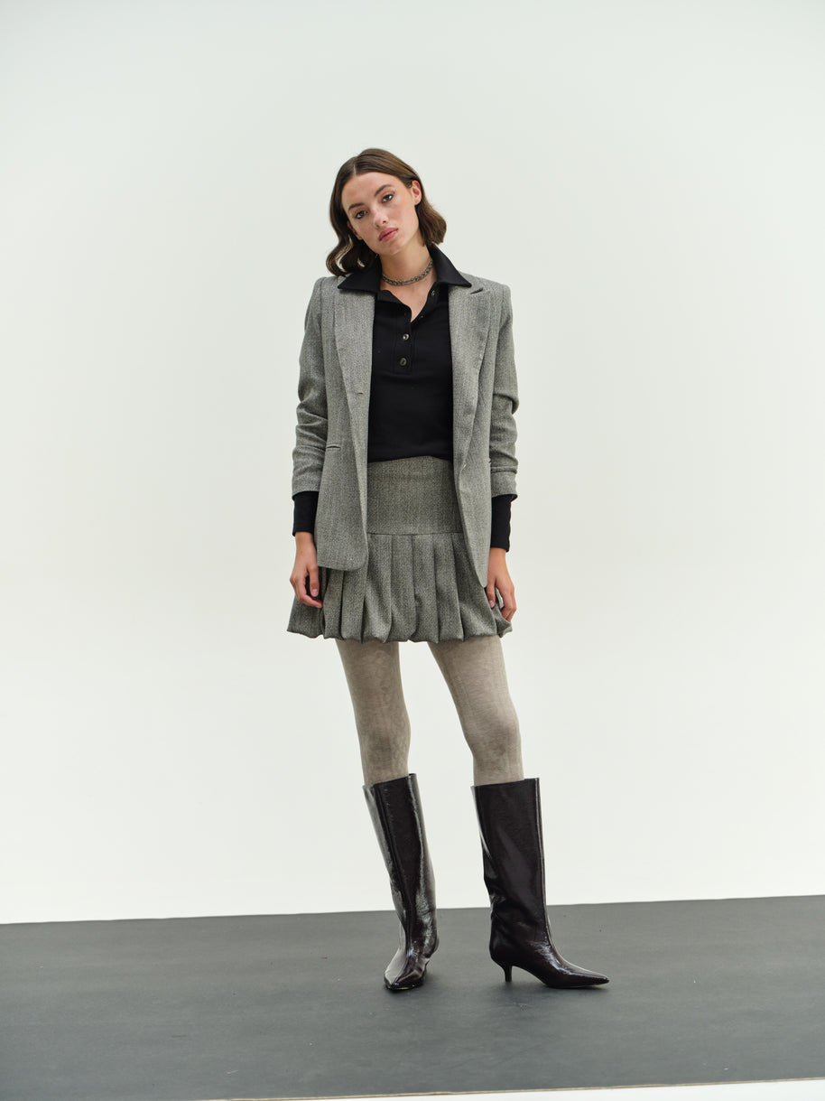 Skirt fishbone balloon