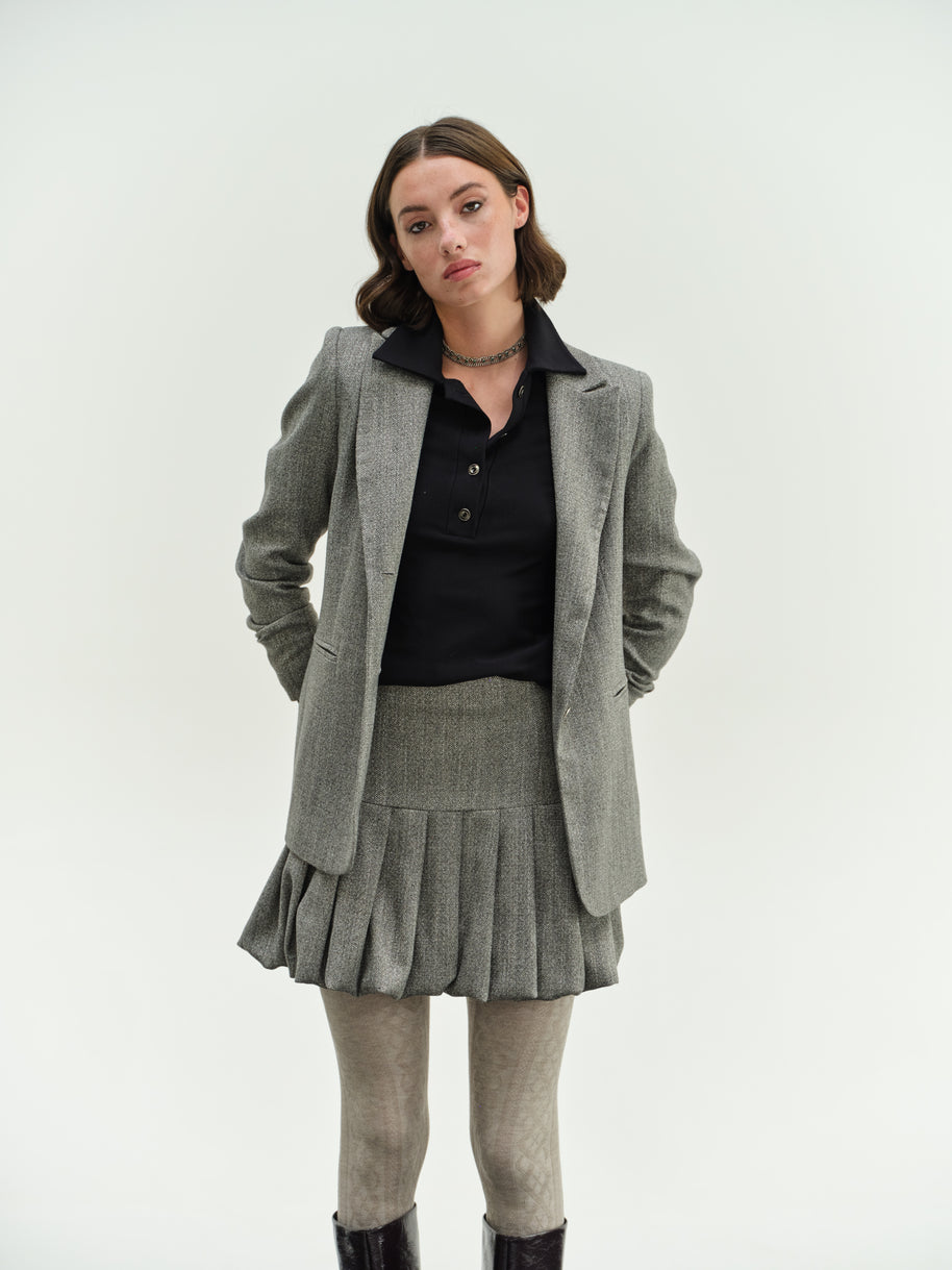 Skirt fishbone balloon