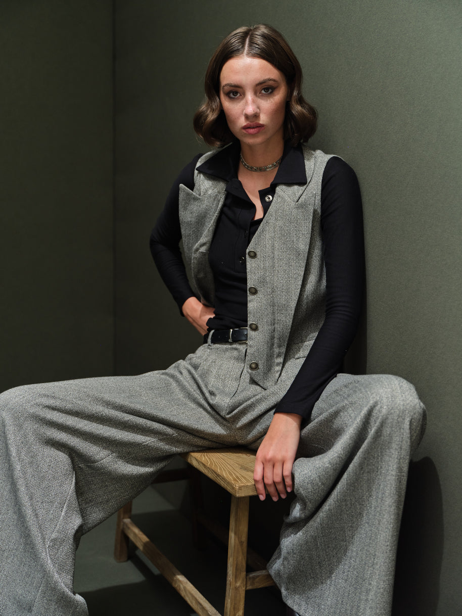 Pleated Trousers