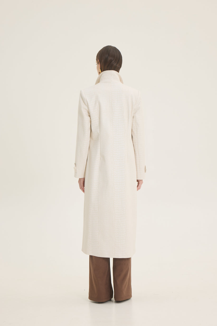 Croco coat