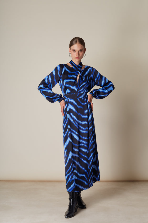 Zebra Patterned Dress