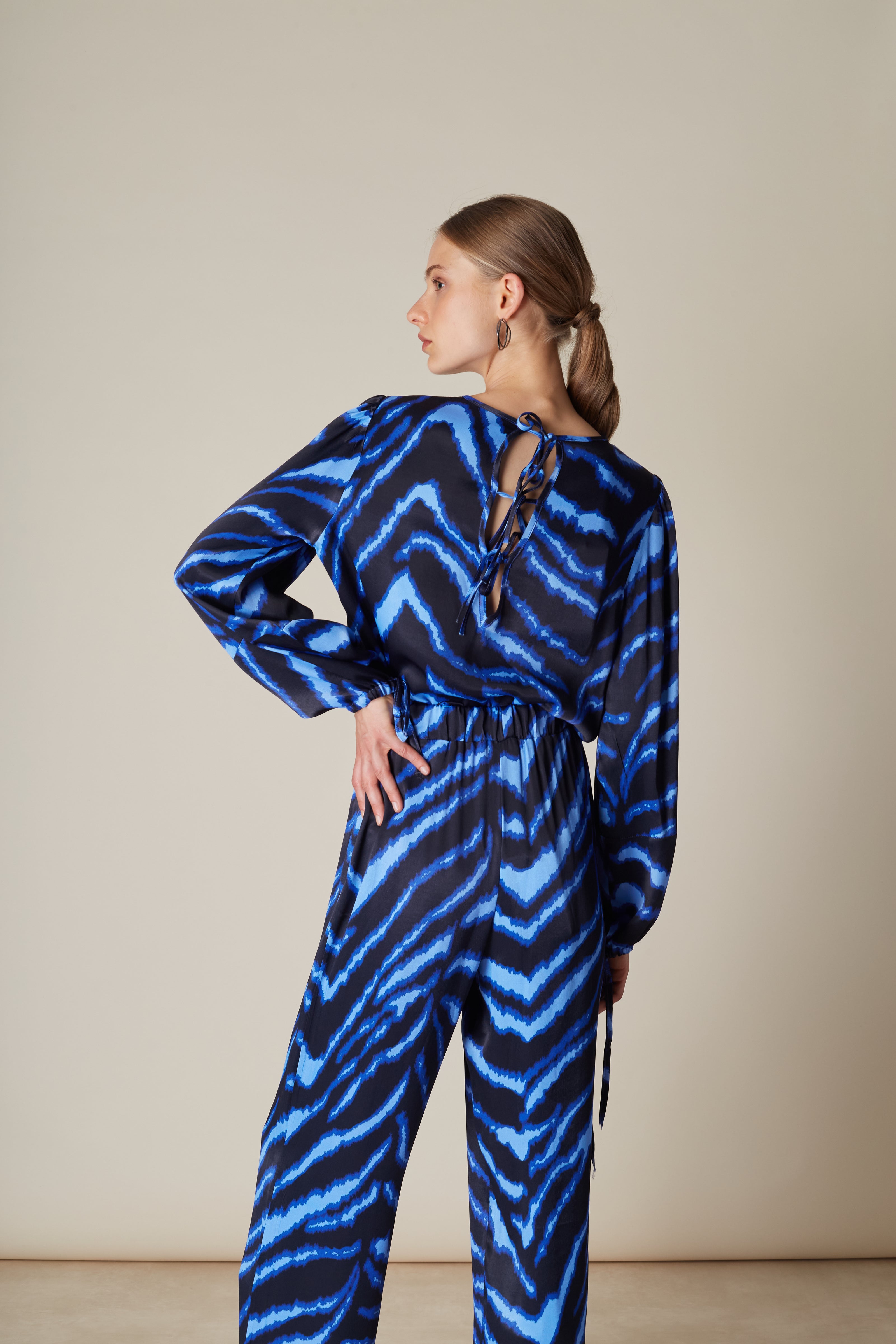 Zebra Print Blouse