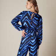 Zebra Print Blouse