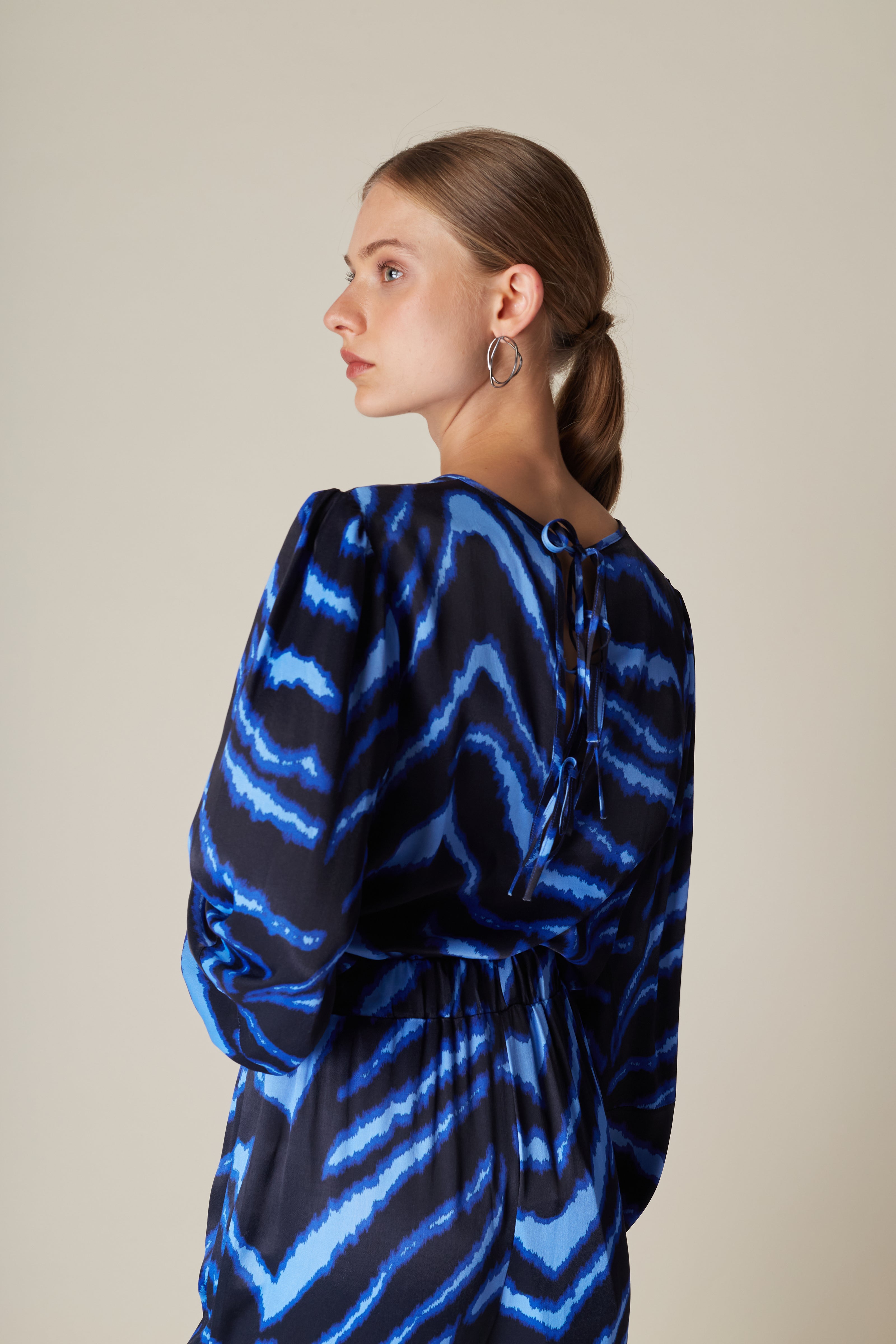 Zebra Print Blouse