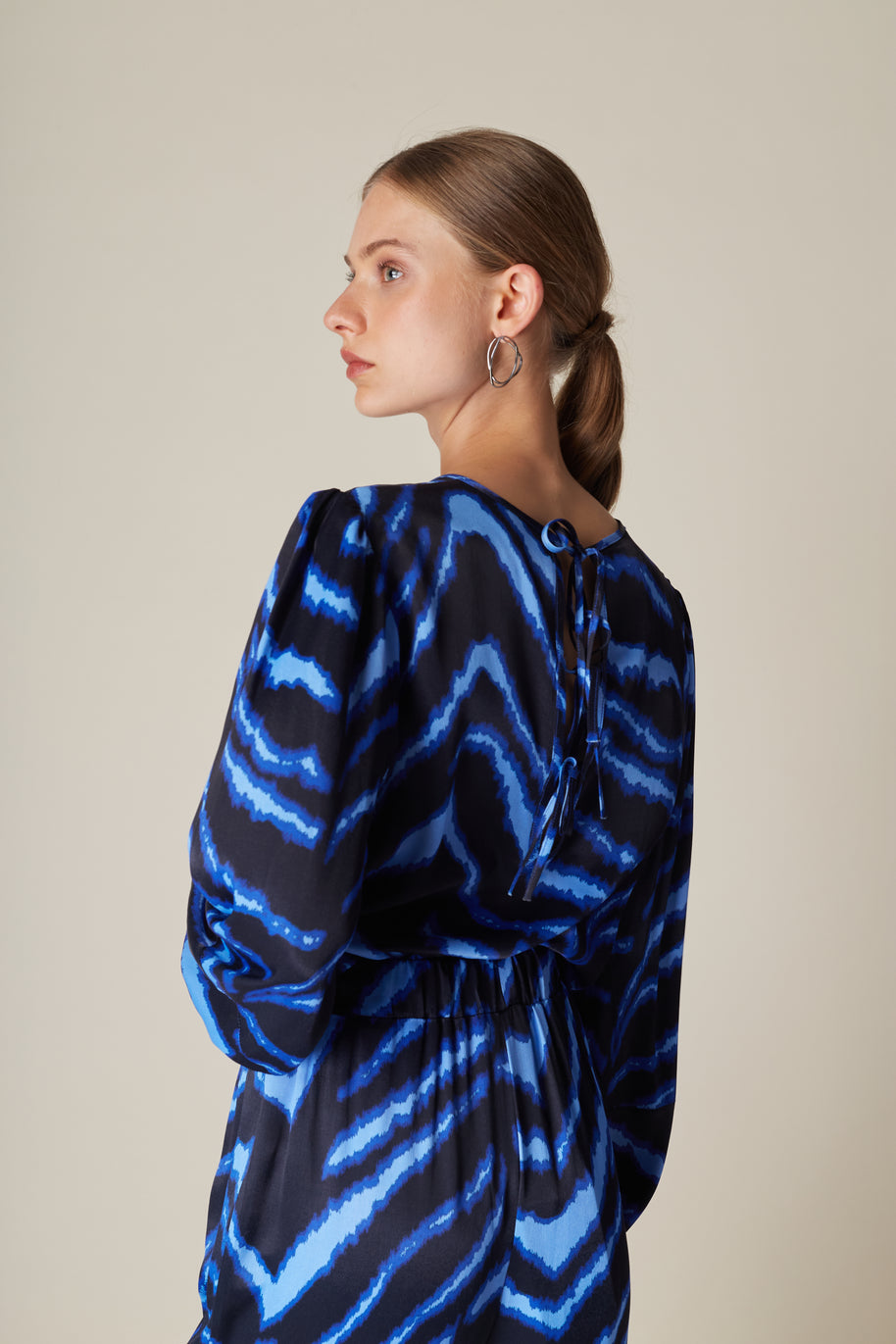Zebra Print Blouse