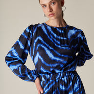 Zebra Print Blouse