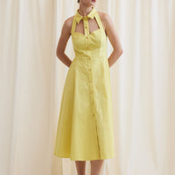 Dress with Open Neck