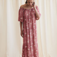 Long Dress Palm Trees