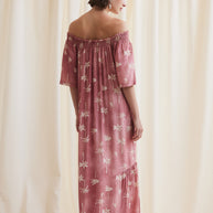 Long Dress Palm Trees