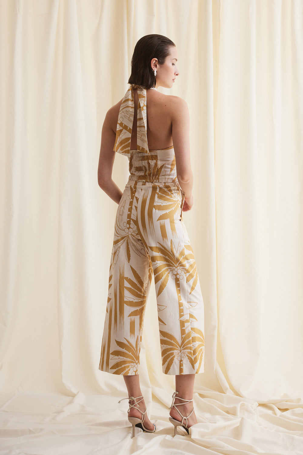 Top Short With Coconut Pattern
