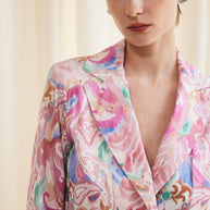 Short Pink Lahouri Jacket