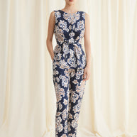 Printed Blue Pants