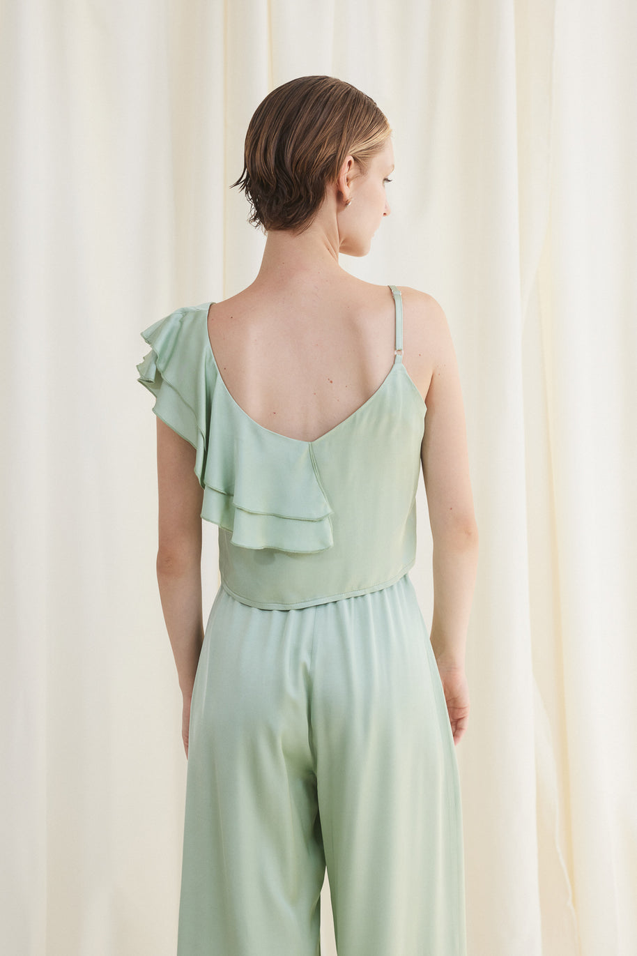 Half Ruffle Top
