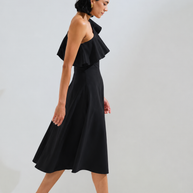 Off Shoulder dress monochrome