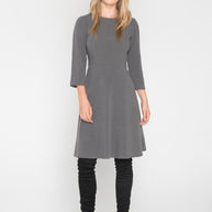 Midi Φόρεμα με Φερμουάρ