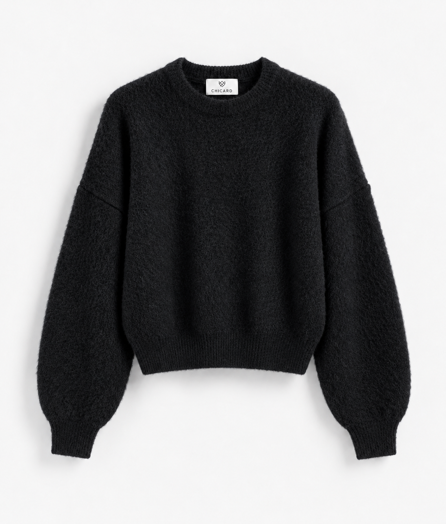 Knitted Fluffy Sweater