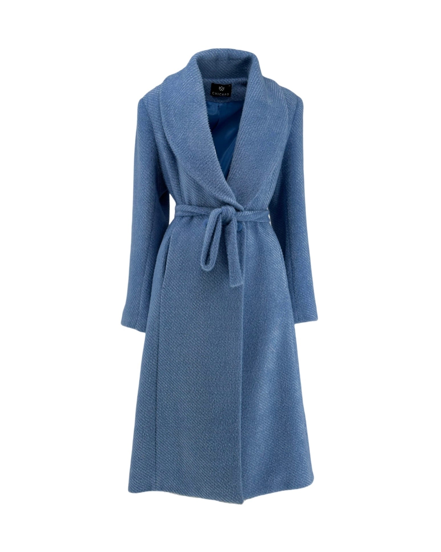 Coat with Wide Lapel