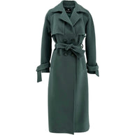 Double Breasted Coat with Belt