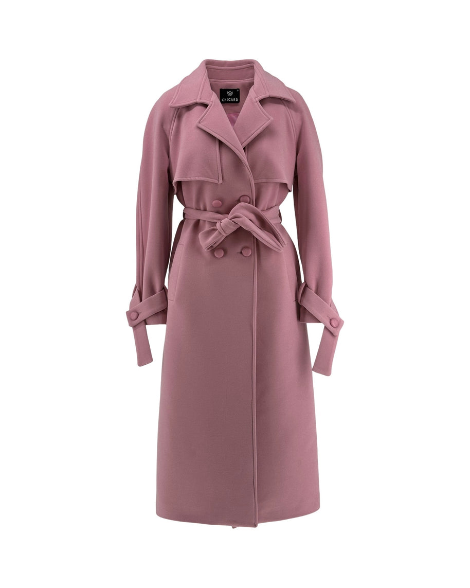 Double Breasted Coat with Belt