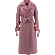 Double Breasted Coat with Belt