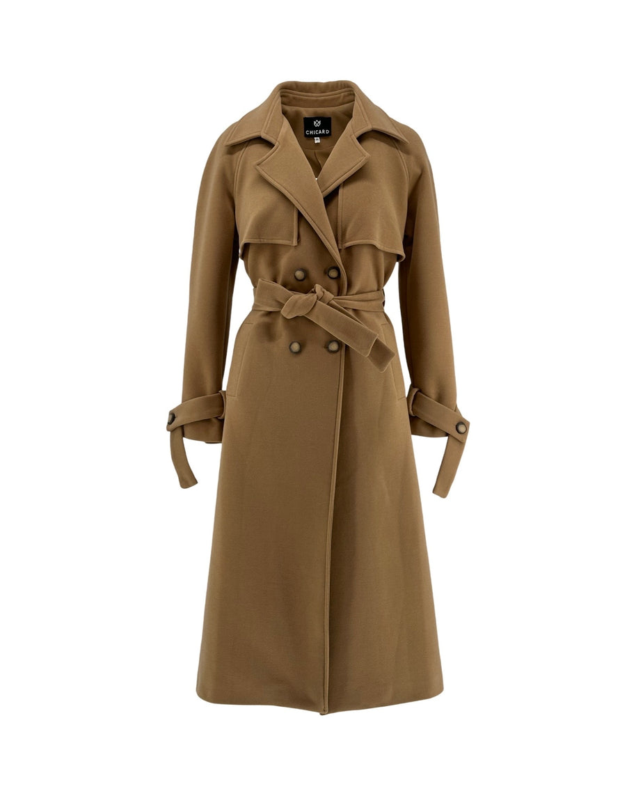 Double Breasted Coat with Belt