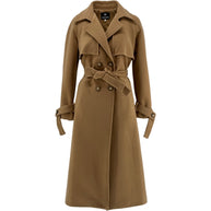 Double Breasted Coat with Belt