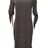 Midi Dress with Patterns