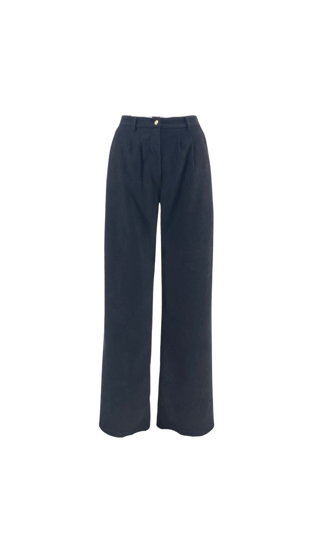 Straight Line Pants with Side Pockets