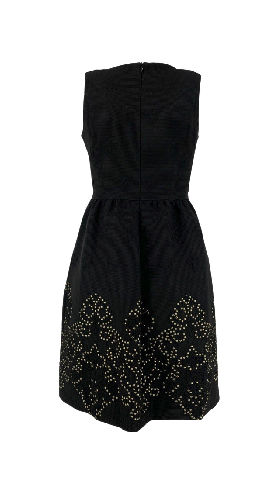 Sleeveless Brocade Dress