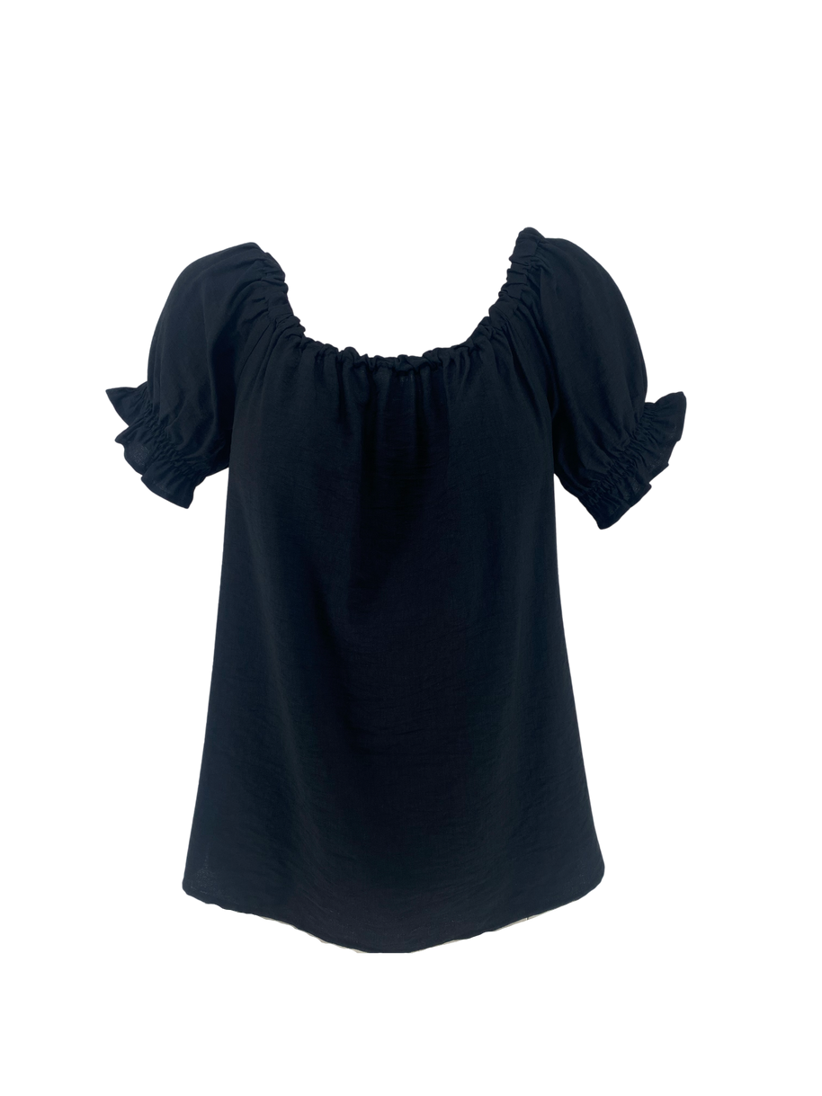 Blouse with Ruch