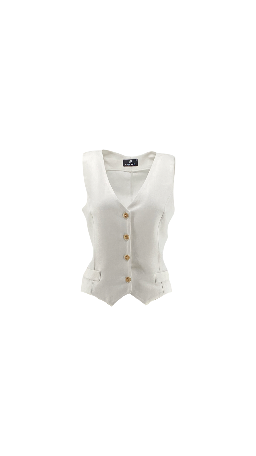 Classic Linen Vest