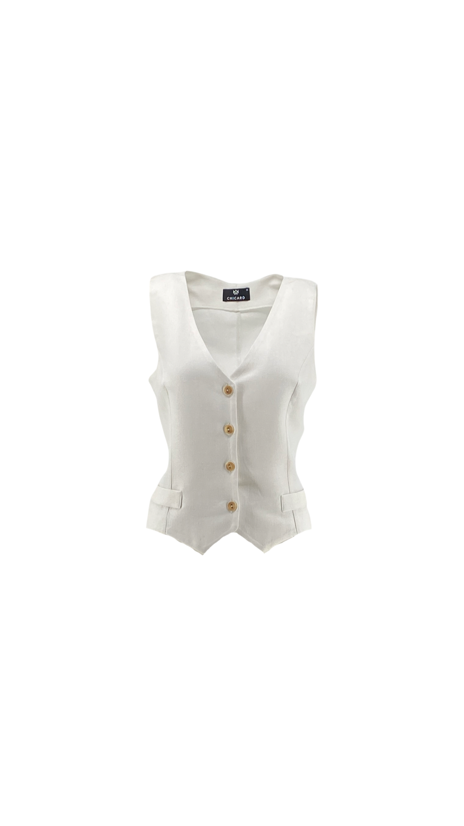 Classic Linen Vest