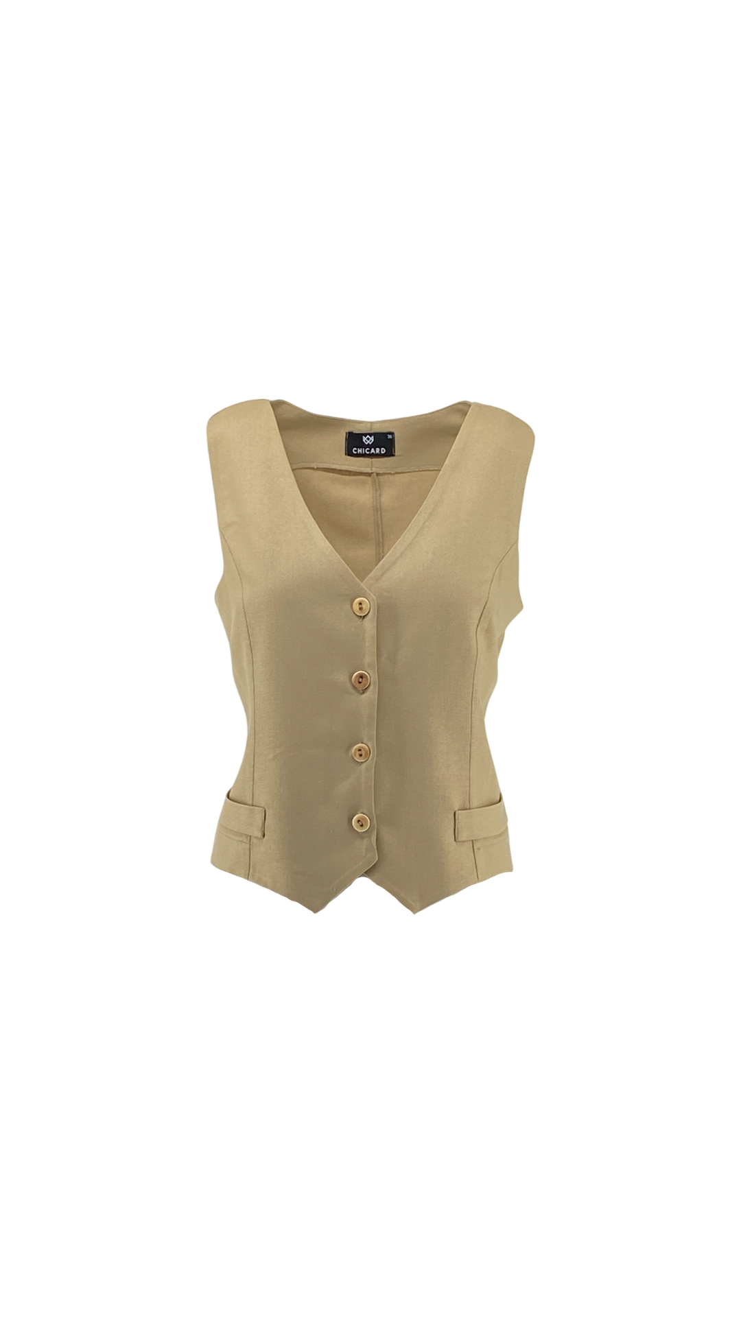 Classic Linen Vest