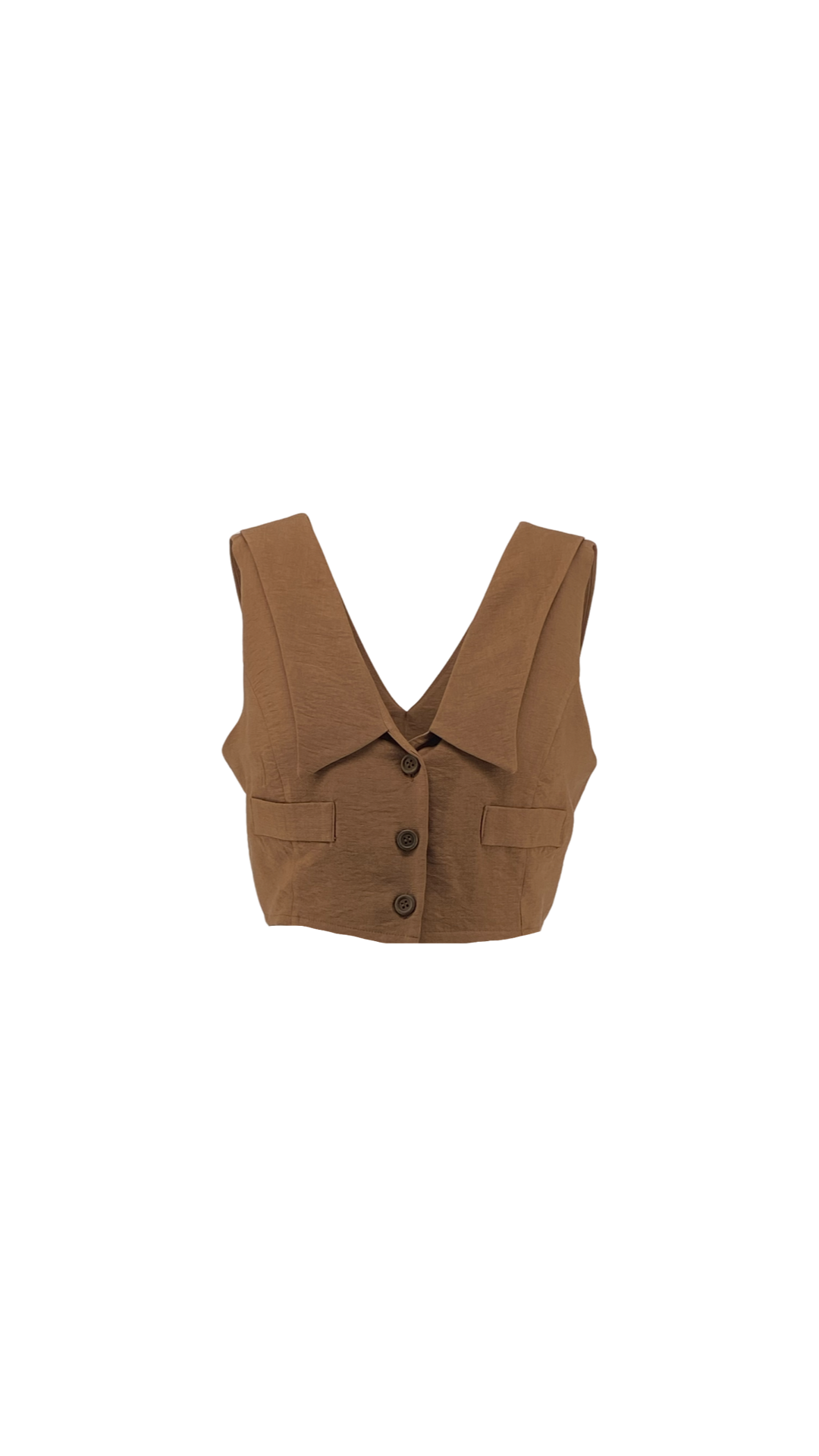 Vest with Front and Back Lapels