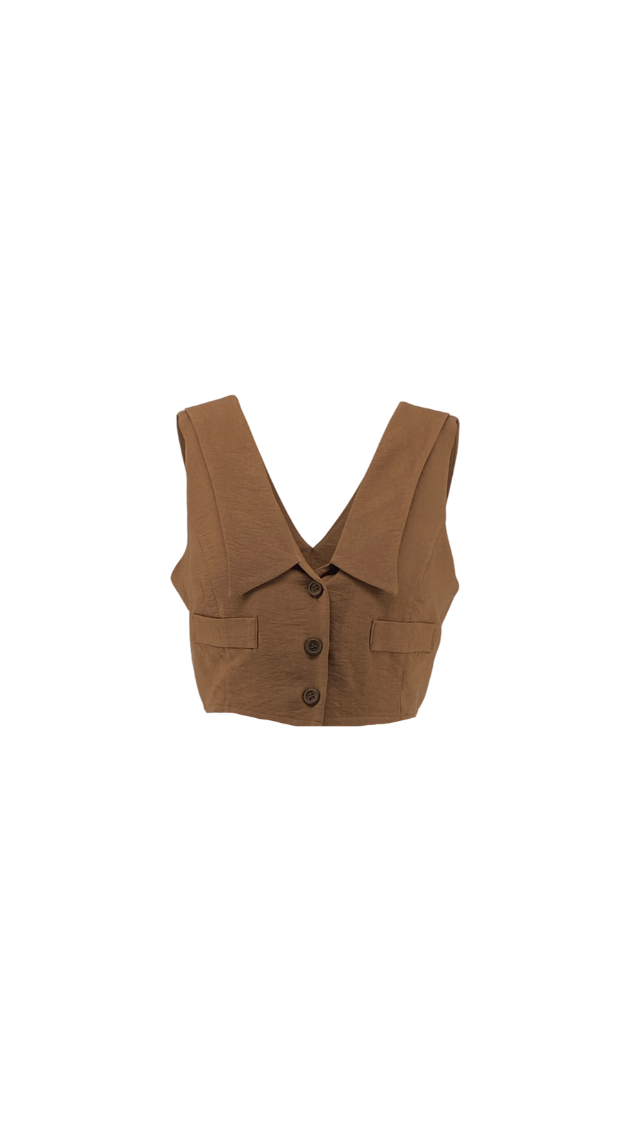 Vest with Front and Back Lapels