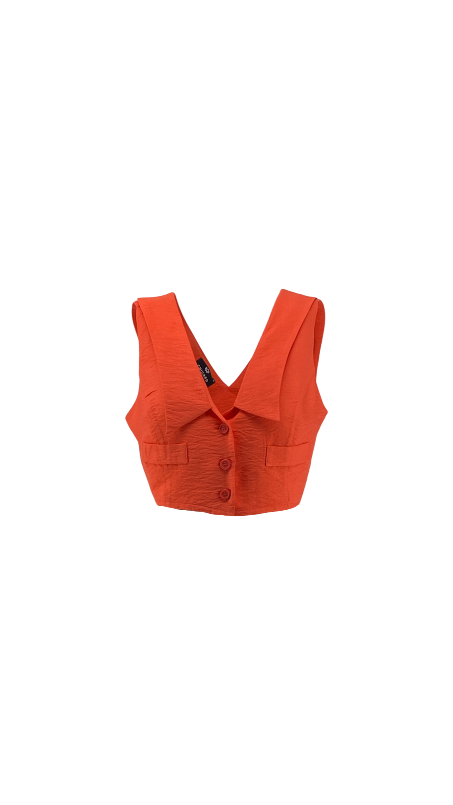 Vest with Front and Back Lapels